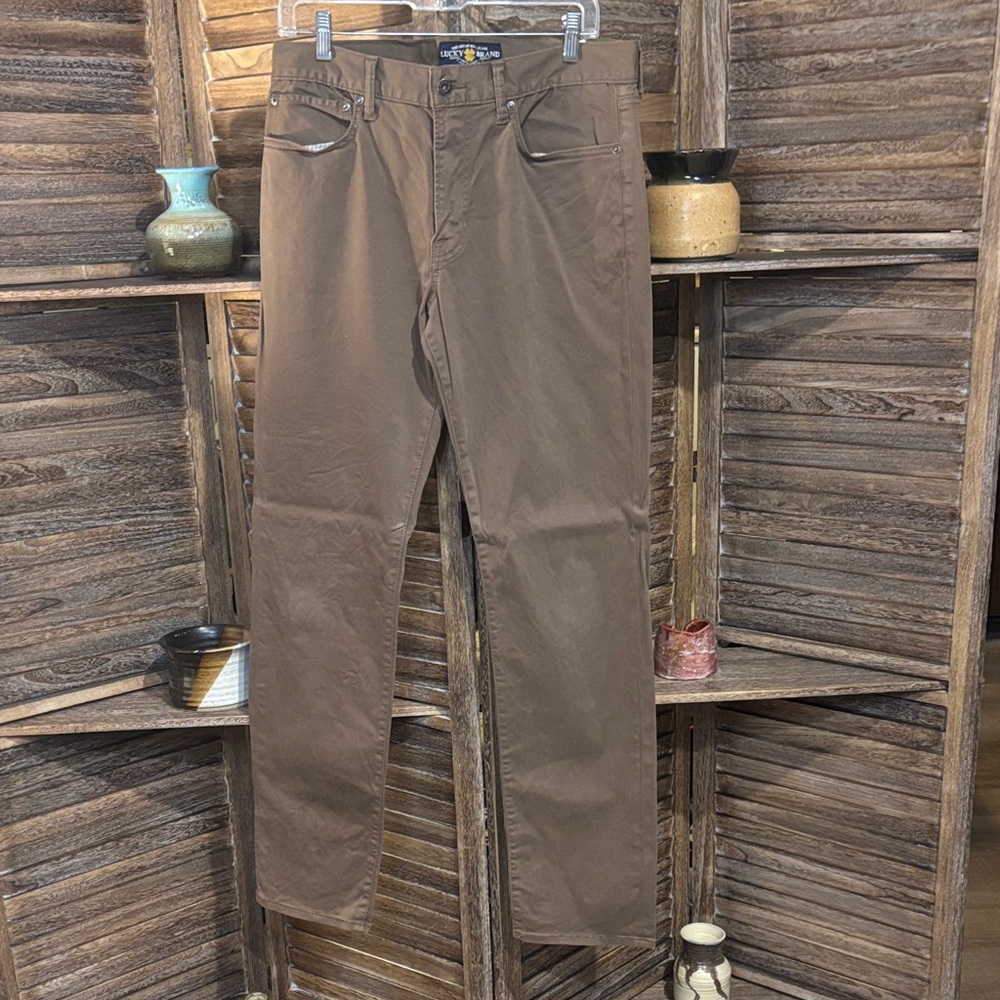 Lucky Brand Taupe Trousers